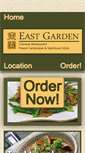 Mobile Screenshot of eastgardenchinese.com